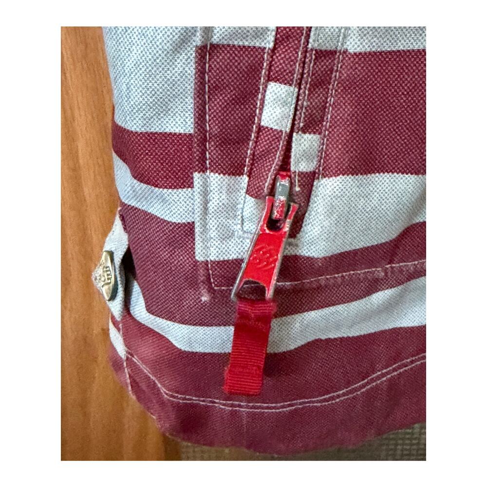 Special Blend Mens P2 Utility Jacket Snowboarding Coat Red Gray Stripe Sz Medium - Picture 11 of 16